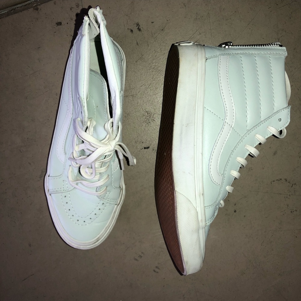 Mint green VANS